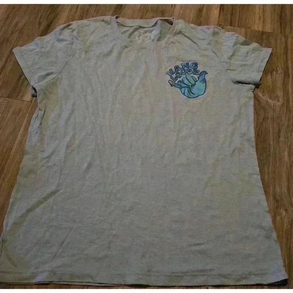 Women's Free State T-Shirt, Size L, Gray & Blue - Picture 1 of 4